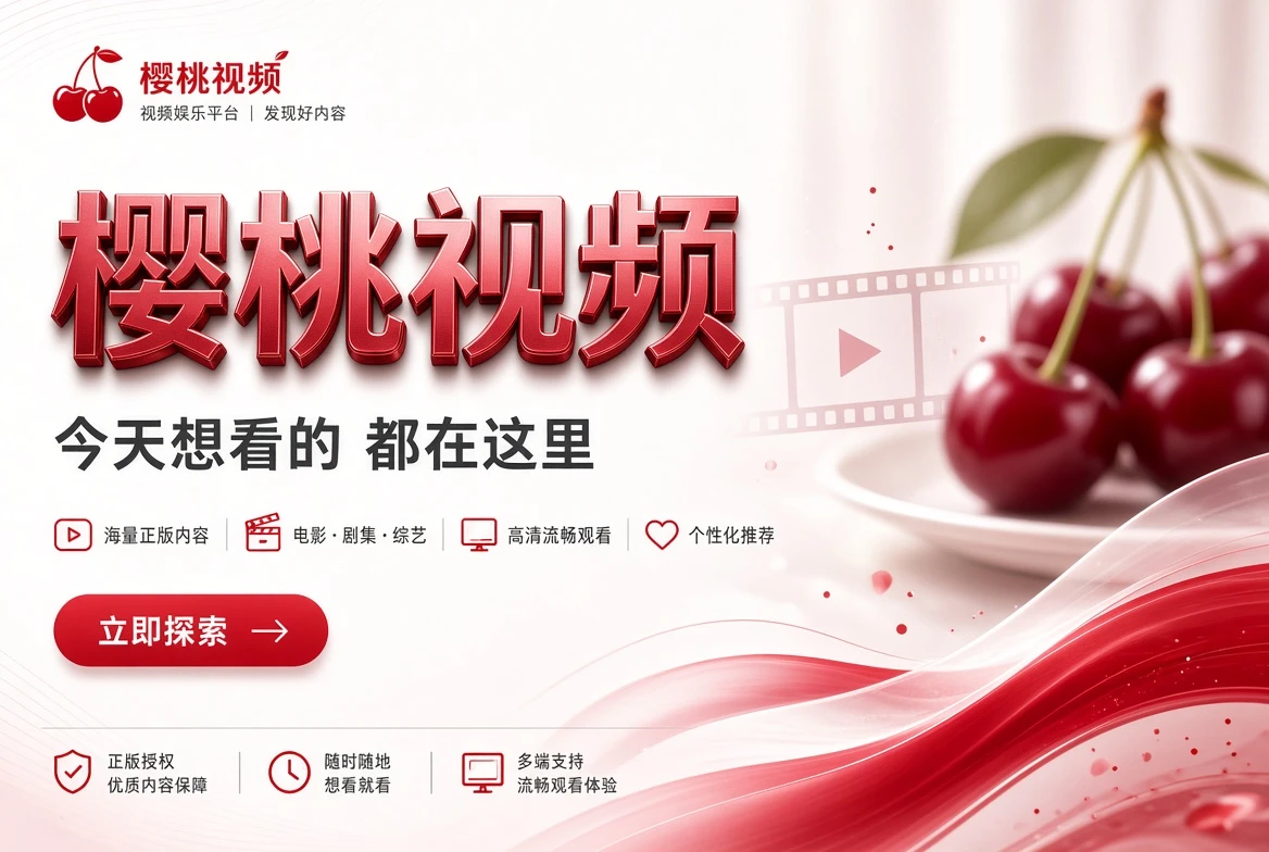 樱桃视频今日内容推荐主视觉